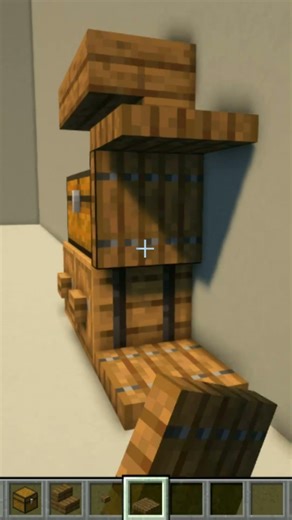 A convenient office in Minecraft