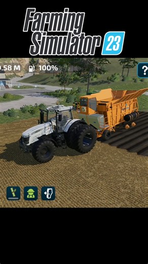 11m Sugar Cane Planter farming simulator 25 mods #4uboss #fs23 #gaming #shorts