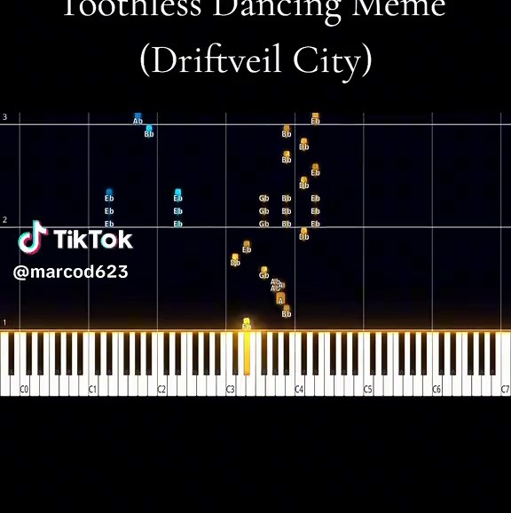 #tutorialesdepiano #toothlessdancingmeme #toothlessdancing #toothlessdance #easypiano #pianofacil #pianocover #driftveilcity #driftveilcityisthesong #pokemonpiano #memepiano #pianomeme#dragonbailandomeme
