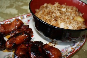 How to cook Pork Longanisa Sweet Cured  Sausages with Sinangag Garlic Rice