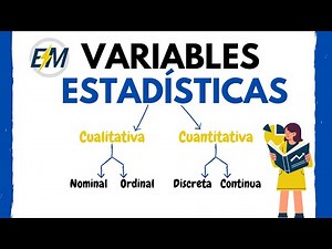 TIPOS DE VARIABLES ESTADÍSTICAS | Cualitativas y Cuantitativa - Escala de medición