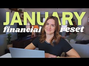 JANUARY FINANCIAL RESET 💸 how much I made, spent, invested, my net worth, & 2025 goals update