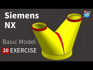 Siemens NX Tutorial for beginners,basic model exercise -