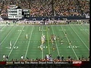 2003: Michigan 38 Minnesota 35 (PART 2)