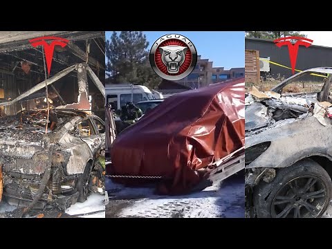 3 Shocking Garage Fires Involving Electric Vehicles