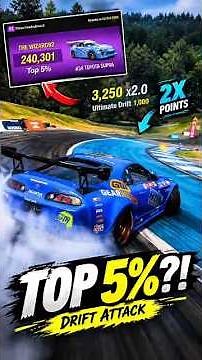 How To Get Top 5% in Drift Attack 🔥 | Forza Horizon 6