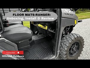 Unboxing, Install & Review Floor Mats: Polaris Ranger XP 1000