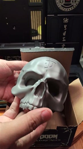 Skull from Doom DarkAges PC Gaming Case #doomslayer #pcgaming