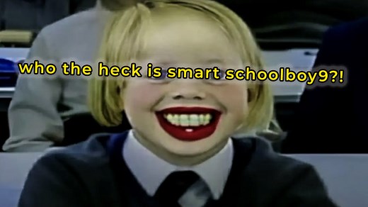 Not much is known about a man known as "Smart Schoolboy 9," but a few curious Redditors are trying to uncover his mysterious story. | Cheezburger