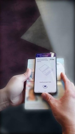 How to enroll a passport on the Airside App - Android device