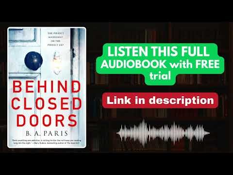 Behind Closed Doors Audiobook | Free Trial Available