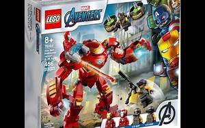 乐高 漫威超级英雄 76164 钢铁侠反浩克机甲 速组评测