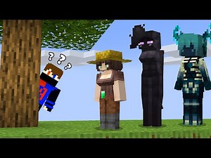 I Turned Mobs Into GIRLS and Rated Them in Minecraft