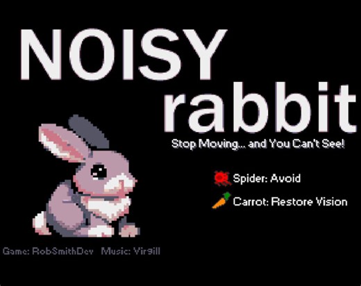 Noisy Rabbit by RobSmithDev