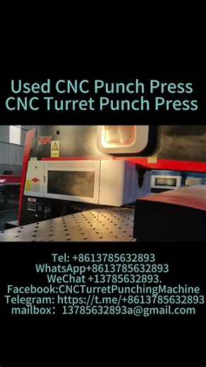 Sell Used JFY MT300E CNC Punch Press CNC Turret Punch Press