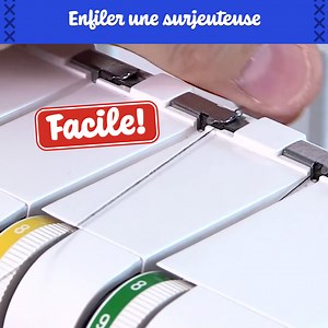 Tuto enfilage d'une surjeteuse ! | Couture Enfant