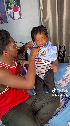 My heaven baby first day at school — Mom in Tears