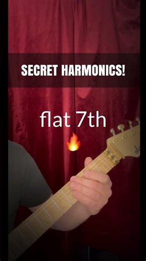 Secret Harmonics on the Guitar! #shorts #guitar