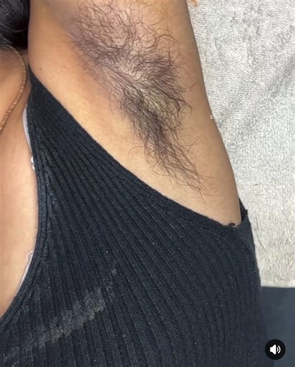 Celebrating Natural Female Armpit Hair