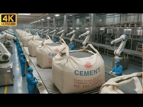 How Cement Is Made in a Factory | Cement Manufacturing Process Step by Step