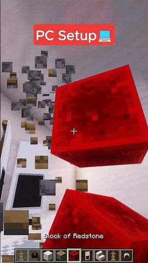 Minecraft PC Setup💻 #shorts