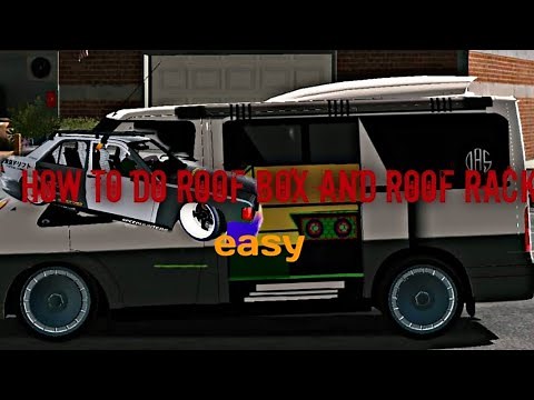 How to do roof box and roof rack in car parking multiplayer