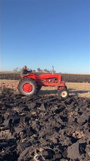 Dan G. Plowing with the WD 45.