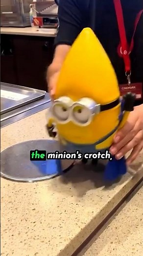 Despicable Me 4 popcorn bucket is outrageous… #minions #movie #funny