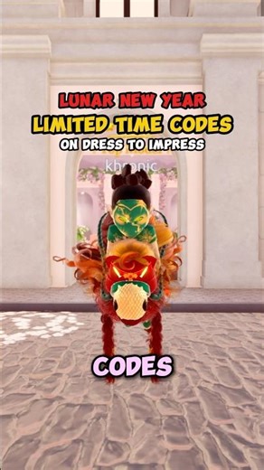 NEW LIMITED TIME SECRET CODES on Dress to Impress #dresstoimpress #dti #roblox