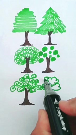 Aprende a Dibujar Árboles con Este Tutorial Fácil