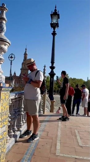 Spain/Portugal Tour 11 - Plaza de España, Seville’s most iconic landmark (Click for Travel Notes)