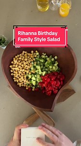 Rihanna's Birthday Family Salad Recipe