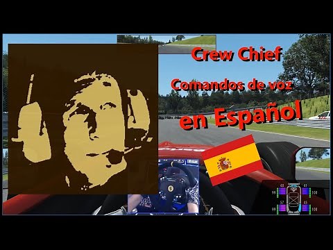CrewChief Comandos voz español