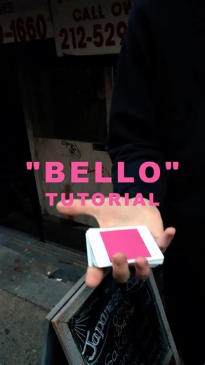 CARDISTRY CORE on Instagram: "“BELLO” Cardistry Tutorial by @quentindugan A fun, simple one handed display that you can mix into your combos! Give it a try🃏 #cardistrycore #cardistry"