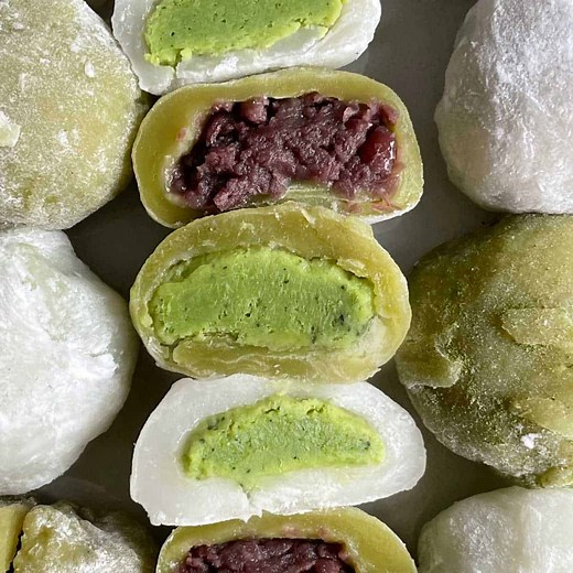 Green Tea Mochi Recipe: 3 Way Matcha Mochi (Video)