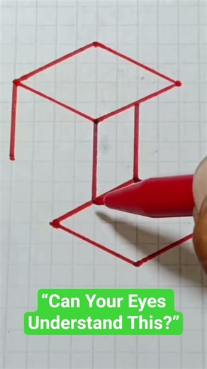 Impossible 3D Geometry Drawing | Optical Illusion Art