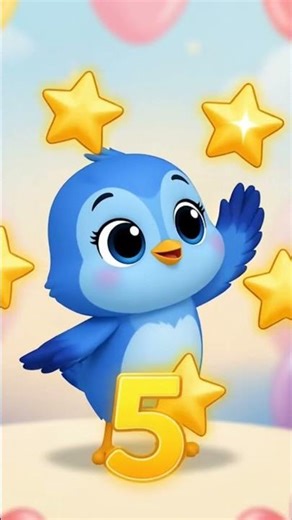 12345 Counting Song for Kids 🎶 | Learn Numbers with Chintu 🐦 | Nursery Rhyme#kindergartensongs