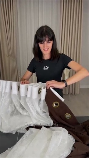 Step by step guide to install curtain #diy #curtains #homedecor #installation