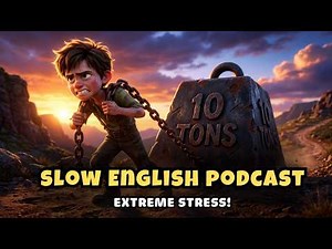 Slow English Podcast: Why "Just Relax" is TERRIBLE Advice! (A2 Level)