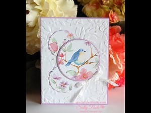 Stampin' Up! Flight & Airy DSP and Layered Florals Embossing Folder