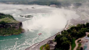 Tilt-Shift Timelapse Turns Niagara Falls Into Tiny Tourist Attraction
