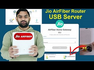 How to Use Jio AirFiber Router USB Option | Jio Router FTP Server | Router USB FTP Server | Jio FTP
