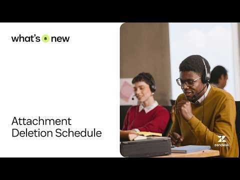 Attachment deletion schedules: Automatically remove attachments to manage storage | What’s New
