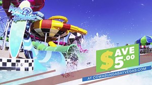 4.9K views · 51 reactions | Summer thrills are HERE! 朗 Cowabunga Bay is NOW OPEN weekends! Catch the next wave of summer fun with $5 off your admission ticket at www.cowabungabayvegas.com/tickets-passes/  | Cowabunga Bay Las Vegas | Facebook