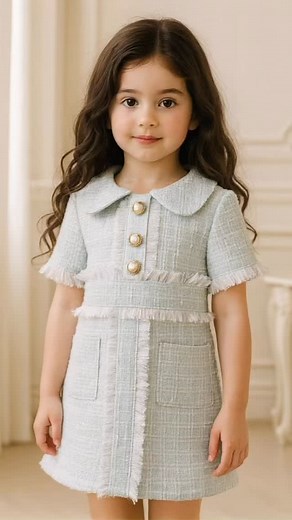 ✨ Chic, Classy, and Oh-So-Dainty! ✨ Introducing our Chloe Tweed Dress, a timeless piece that blends elegance and sweetness in one look. 💫 Now available in Pink, Mint Blue, and White, the perfect trio for your little fashionista’s special moments! 🌸💙🤍 💖 Style her in sophistication today! #LassieAndLaddie | Lassie & Laddie