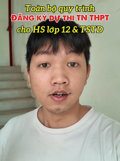 Toàn bộ quy trình đăng ký dự thi tốt nghiệp THPT 2026 dành cho học sinh lớp 12 và các bạn thí sinh tự do (có thi THPT) #learnontiktok #hoccungtiktok #thpt #vulaci