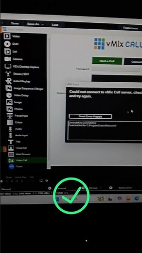 vMix Call Issue Resolved ✅ | Easy Fix | vMix Pro 28 #vMixcallnotworking #reels #vmix