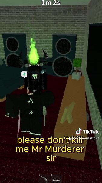 TRICKED THE KILLER 😱 | #mm2 #mm2roblox #micup #stacksandsticks #fyp #foryou #foryoupage #shorts