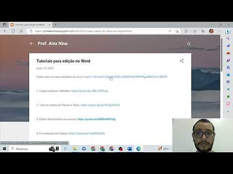 4. Como baixar o Modelo para edição ABNT no Word (TCC e qualquer trabalho acadêmico) (atualizado)