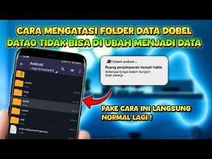 THIS IS ALL! How to Fix the Data Folder Error - Data0 Cannot Be Changed to Data